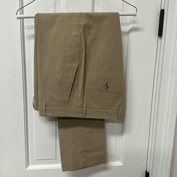 Express Chino Photographer Slim Fit Tan Khaki - Picture 1 of 5